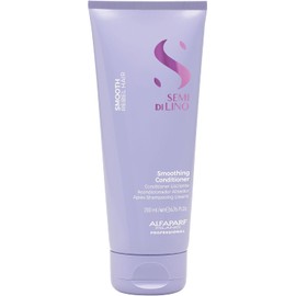 Alfaparf Milano Semi Di Lino Acondicionador Suavizante para Cabello Rebelde - Desenreda, Controla el Frizz, Alisa e Hidrata, 6.76 fl. oz.