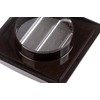 Steinberg14 Brown 125mm / 5'' Plastic Gravity Grille - Ducting
