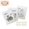 2 Packs of Dental Elastic Bands 3/16" - 3.5 oz
