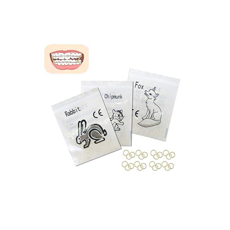 2 Packs of Dental Elastic Bands 3/16" - 3.5 oz
