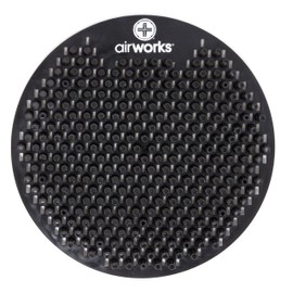 AirWorks AWSFUS235-BX Splash Free Urinal Screen, Midnight Sky, 0.22 lb., 8" Height, 6" Width, Black (Pack of 10)