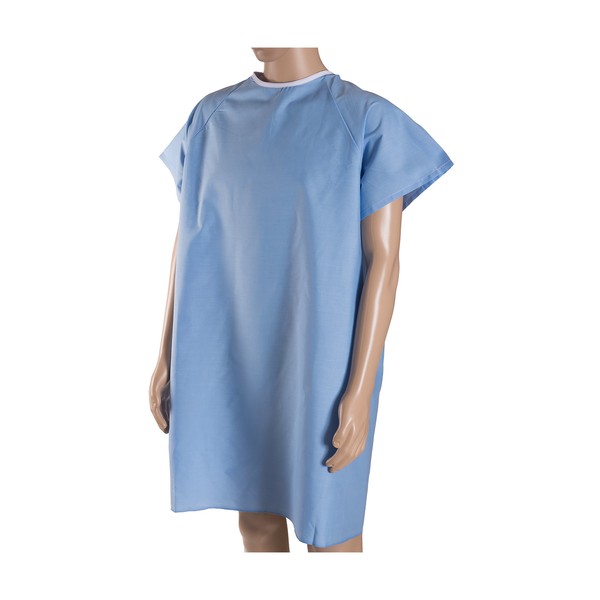 DMI Hospital Gown for Women or Men, Patient Gown, Back