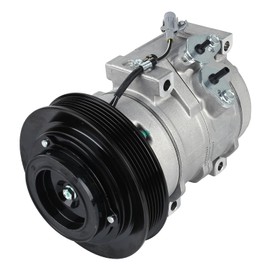 Autoround A/C AC Compressor with Clutch 158386 Compatible with Toyota Corolla/Matrix 2003 2004 2005 2006 2007 2008 1.8L L4