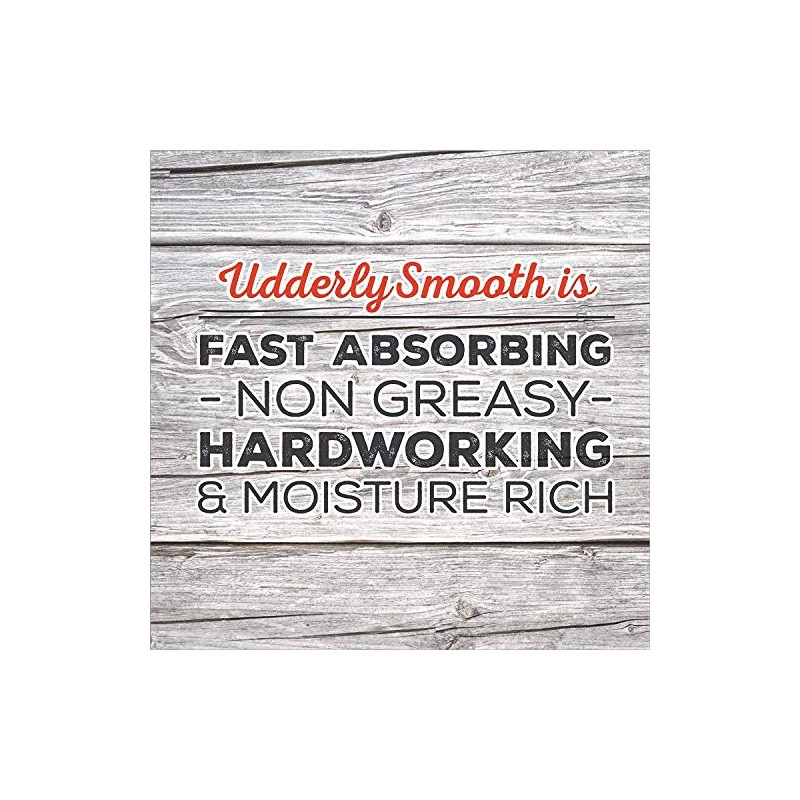 UDDERLY SMOOTH Crema para pies con manteca de karité, ligeramente