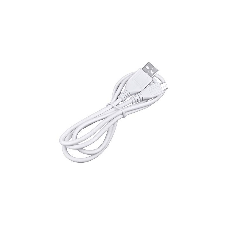 PK Power 3.3ft White Micro USB PC Charging Cable PC