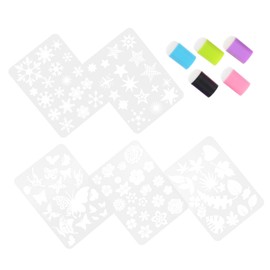 Hohopeti 1 Set Multipurpose Inkpad Printing Sponges DIY Drawing Sponges for Painting Lightweight and Portable for Creative Projects