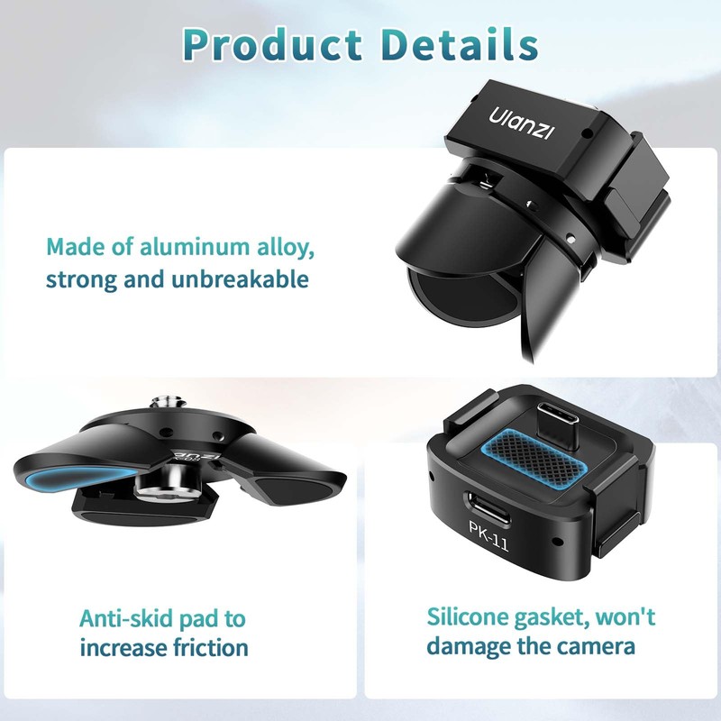 ULANZI Mini Vlog Tripod for DJI Pocket 3