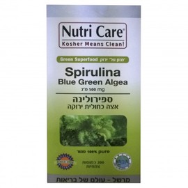 Nutri Care Spirulina blue green algea