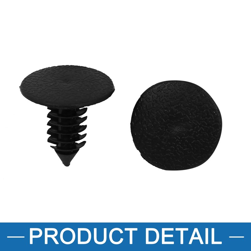 A ABSOPRO 9mm x 8mm Hole Fender Fir Tree Clips