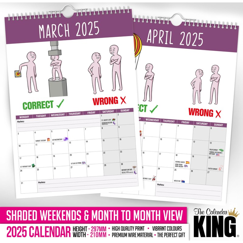 The Calendar King // How to talk to small people