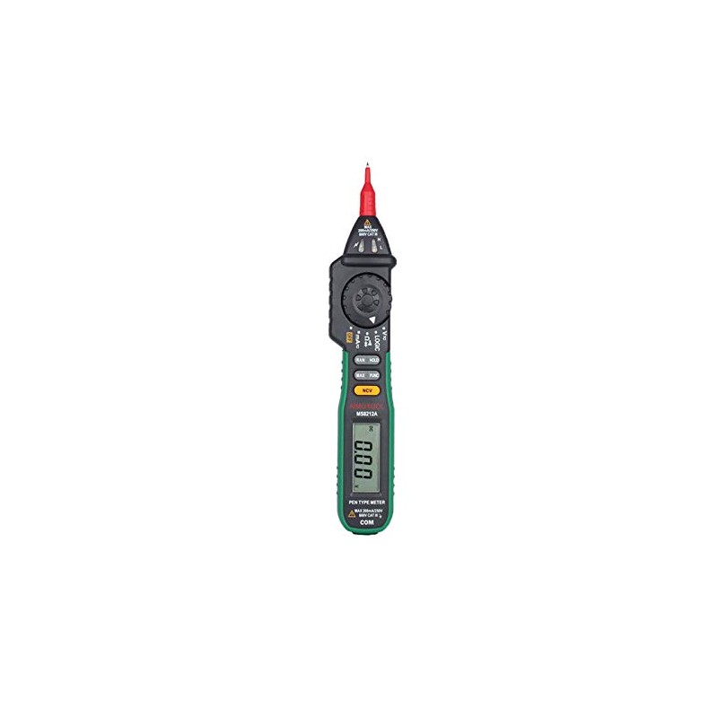 Digital Multimeter, Manual and Auto Ranging, Measures Voltage, Current, Resistance,