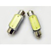 Lumiglow 36mm Cool White Interior Courtesy Dome Light Bulbs LEDs