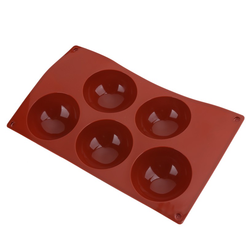 3PCS Semi Sphere Silicone Mold Baking Mold for DIY Making