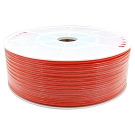 Qolekog Pneumatic 12mm x 8mm Tubing 280Ft PU Air Tube Hose Pipe for Air Line or Water Transfer (Orange)