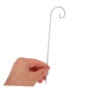 VINTORKY Elegant Shepherd Hooks 10 Pack Metal Garden Hanger Lantern