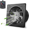 WiseWater 6 Inch Exhaust Fan, 110V Wall Mounted Exhaust Fan,