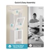 Vtopmart 63.2" Tall Slim Bathroom Storage Cabinet with 4 Adjustable