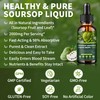 Soursop Graviola Liquid Drops 2000mg, 98% Absorption for Cell Support