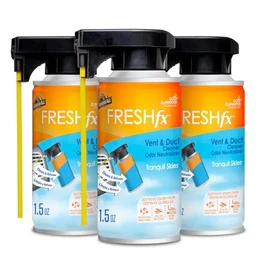 Armor All Fresh FX Vent and Duct Cleaner Odor Neutralizer, Tranquil Skies Scent, 3 Count, 5 OZ Each