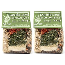 Rill Foods Daniel's Lentil & Brown Rice Soup Mix 12.7 oz each (2-Pack)