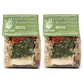Rill Foods Daniel's Lentil & Brown Rice Soup Mix 12.7 oz each (2-Pack)