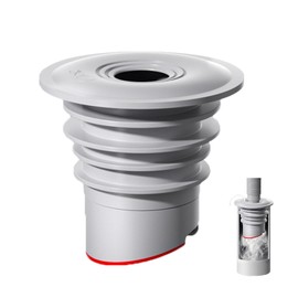 Washing Machine Drain Hose Seal, Drain Pipe Silicone Seal, Odorless Drain Pipe Plug, Bathroom Drain Pipe, Washbasin, Sink Drain Pipe (L(65-70mm)))