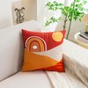 YUMYDG Set of 4 Cushion Covers 45 x 45cm Mid