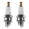 2 Pcs 25cc 52cc 62cc Chainsaw Brush CutterL7T Spark Plug