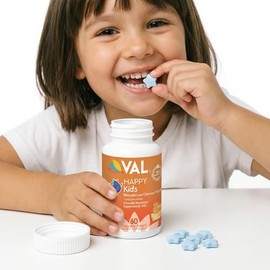 Val Magnesio Niños Alta Absorción Calma Relajación Concentración Glicinato Citrato Taurato Vitaminas Azúcar