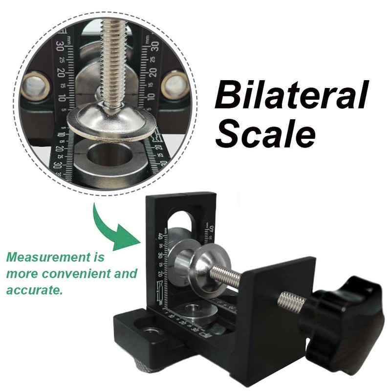 3 in 1 Pocket Hole jig kit, Self Centering Woodworking