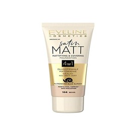 Eveline Cosmetics Satin Matt Matting and Opaque Face Primer 30ml No.104 Beige