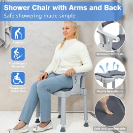 SUNCARE New European Style Luxury Bathroom Shower ChairColor: White, Material: PLASTIC, Color: White