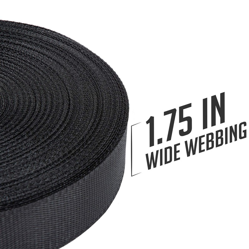 Cambridge Duct Support Webbing 300-ft x1 3/4-in, Black