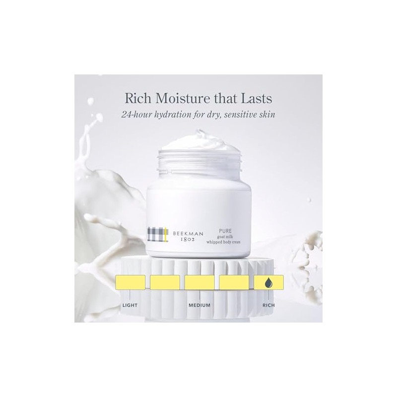 Beekman Pure Goat Milk Body Cream 8 oz.