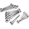 GEARWRENCH 14 Pc. 12 Pt. Flex Head Ratcehting Combination Wrench