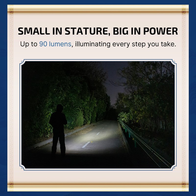 OLIGHT i3E EOS PMMA TIR Lens AAA EDC Flashlight 90