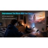HY300 Pro+ Projector for Home Entertainment - 720P Android 14