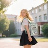 Lreneilu Clear Backpacks for Girls Women, Heavy Duty PVC Transparent