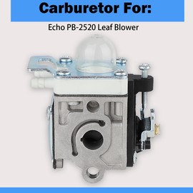 HPENP PB-2520 Carburetor for Echo PB2520 A021004700 Leaf Blower Replaces A021000722 A021000723 With A226002160 Air Filter & Gaskets Kit Fit