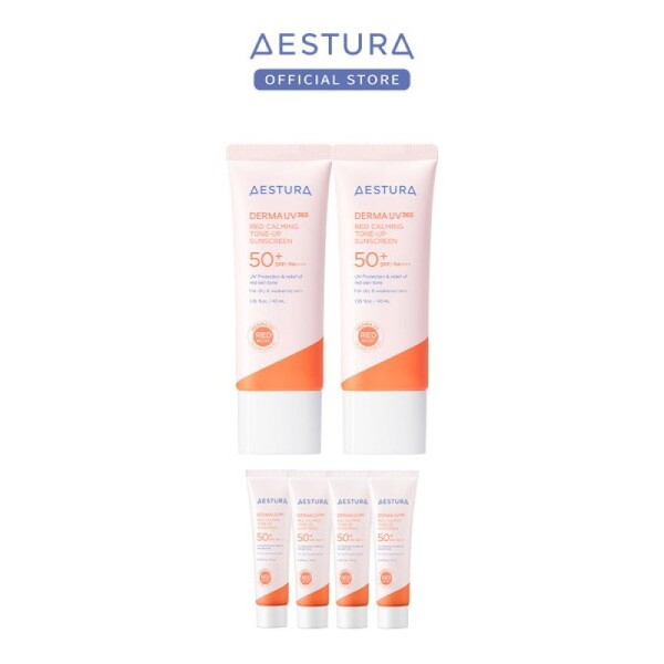 Estura 10% additional discount Derma UV365 Red Soothing Tone-up Sunscreen