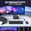 KVM Switch 3 Computers 3 Monitors, Reyoten 8K@60Hz, HDMI 2.1