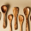 1 x Olive Wood Spatula Classic Flat from Approx. 25cm
