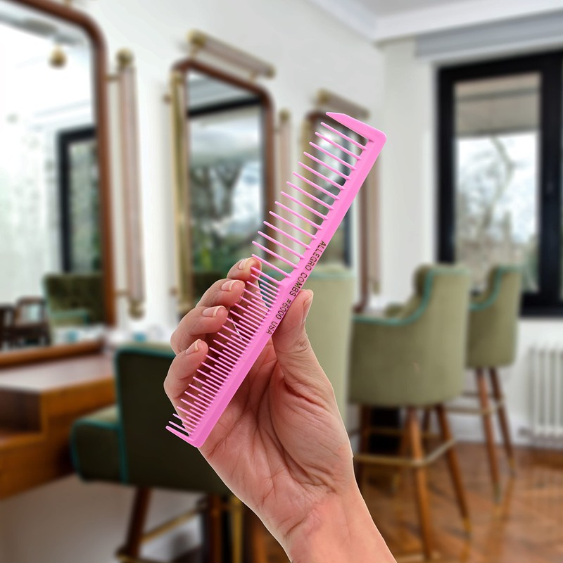 Allegro Combs 6000 Wide Tooth Vented Hair Combs - Set