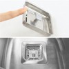 Square Sink Strainer Drainer, Stainless Steel Kitchen Bathroom Home Sink