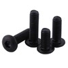 M3 Black Hexagonal Socket Flat Head Screws Set 10.9 Grade