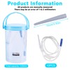 Complete Enema for Intestinal Cleansing Set, 1200 ml Enema Bucket