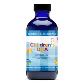 Nordic Naturals Children's Dha Para Niños 530mg de Omega 3 4oz 119 Ml Sabor Fresa