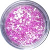 Nail Ssen Nail Art Hexagonal Glitter 0.8MM KR-24 Rainbow Violet / 네일쎈 네일아트 육각글리터 0.8MM KR-24 레인보우바이올렛