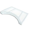 White Knight Genuine Tumble Dryer Hinged Lint Fluff Cage Filter