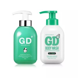 TS 지디샴푸 400g + TS지디 바디워시 400g 티에스 GD샴푸 청소년 전용세트 TS GD Shampoo 400g + TS GD Body Wash 400g TS GD Teenage Special Set